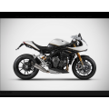 ZARD Single Muffler Racing Slip-on for Triumph Speed Triple 1200 RS/RR (2021+) ZARD Single Muffler Racing Slip-on for Triumph Speed Triple 1200 RS/RR (2021+)